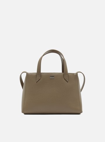 Bolsa Cinza Tote Média
