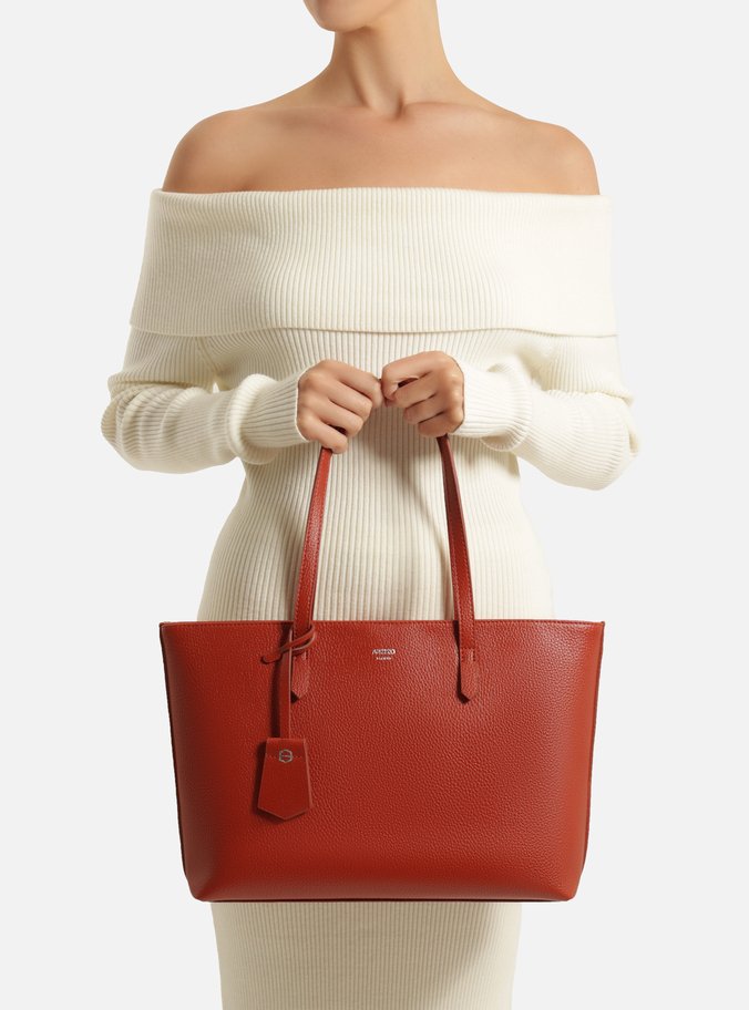 Bolsa Shopping Laranja Manu Grande