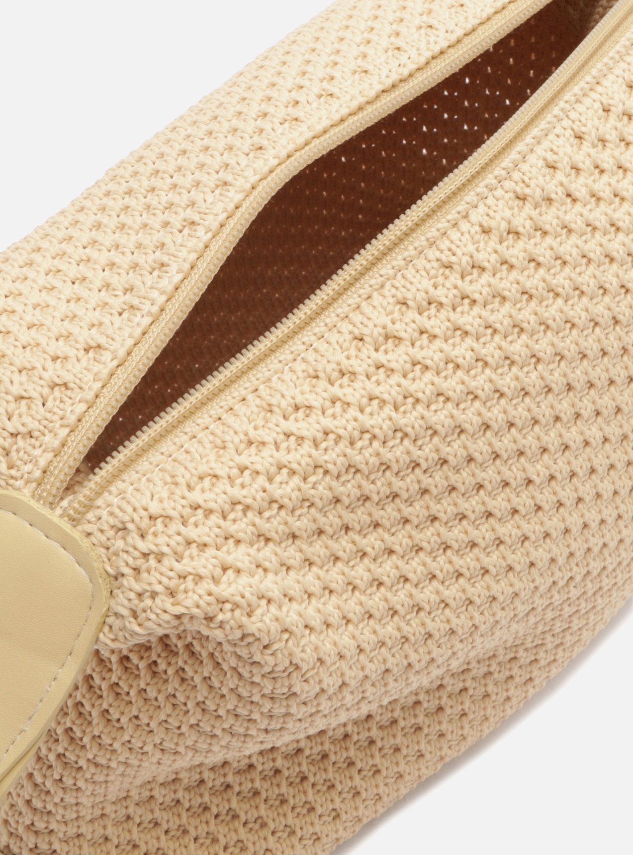 Bolsa Tiracolo Nude Knit Pequena Brizza | Arezzo
