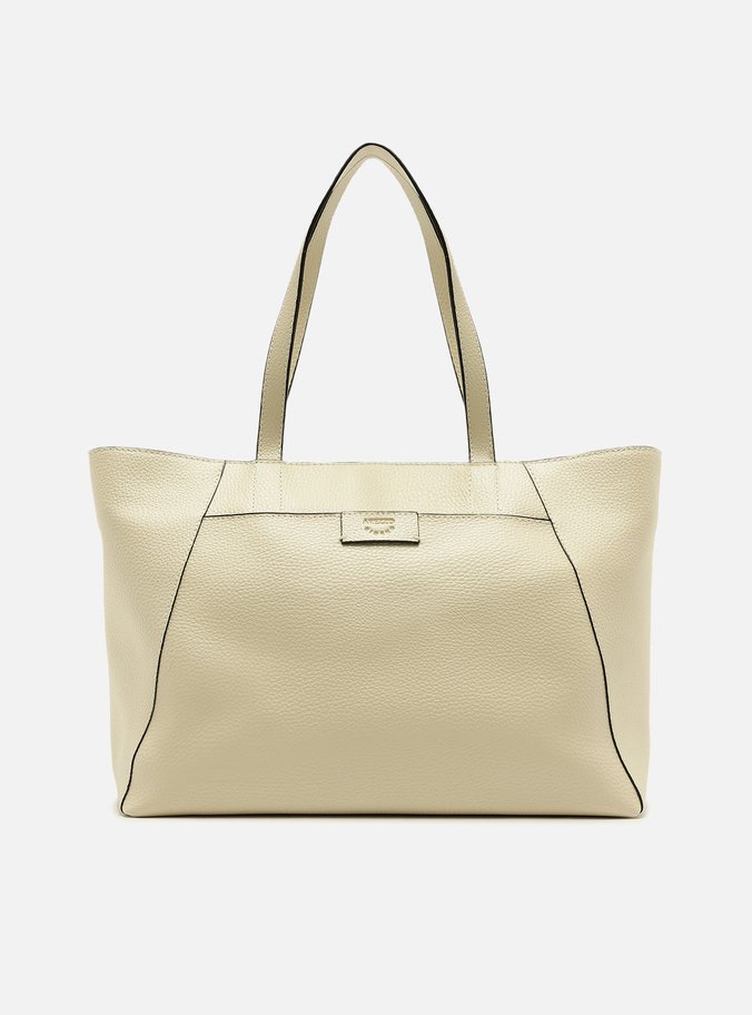 Bolsa Shopping Off-White Ligia Grande