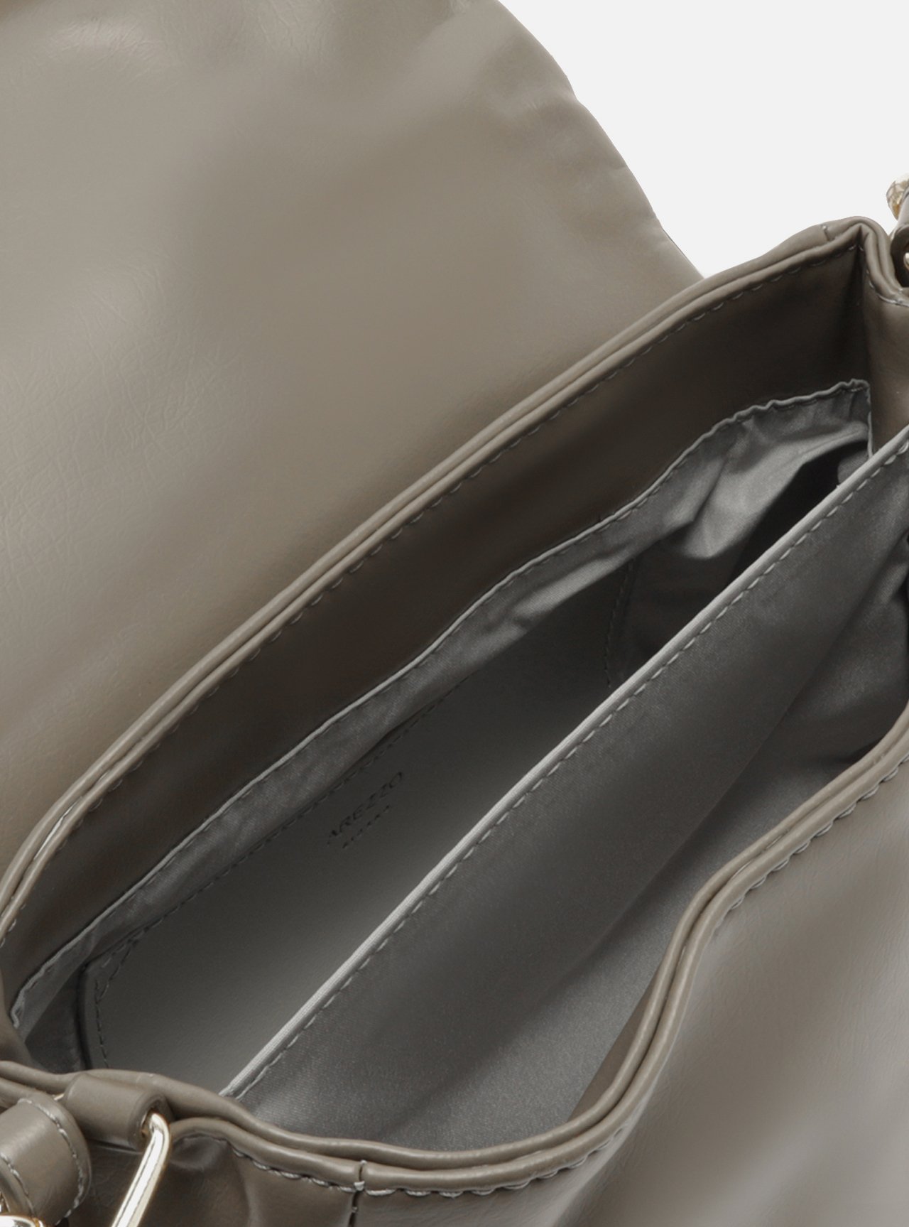 Bolsa Tiracolo Cinza Média Alça Extra Corrente — foto 4