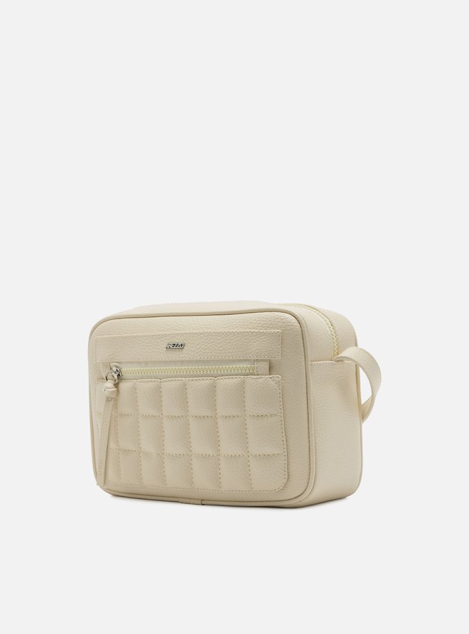 Bolsa Tiracolo Off-White Média