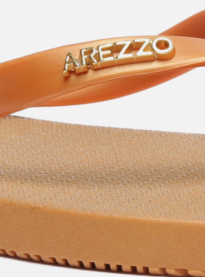 Chinelo de Dedo Laranja Brizza