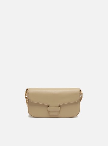 Bolsa Tiracolo Bege Pequena