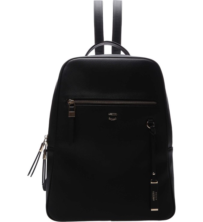 Mochila Grande Quadrada Preta