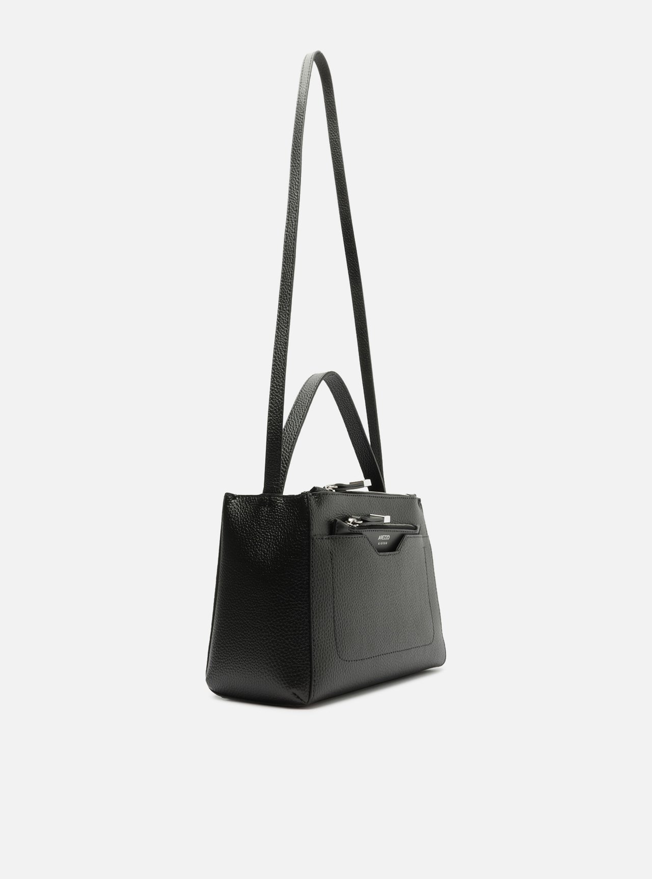 Bolsa Tote Preta Emilly Média Pouch — foto 6