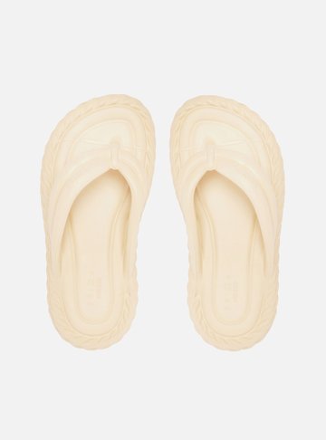 Sandália Nude Flatform Marrocos Bold