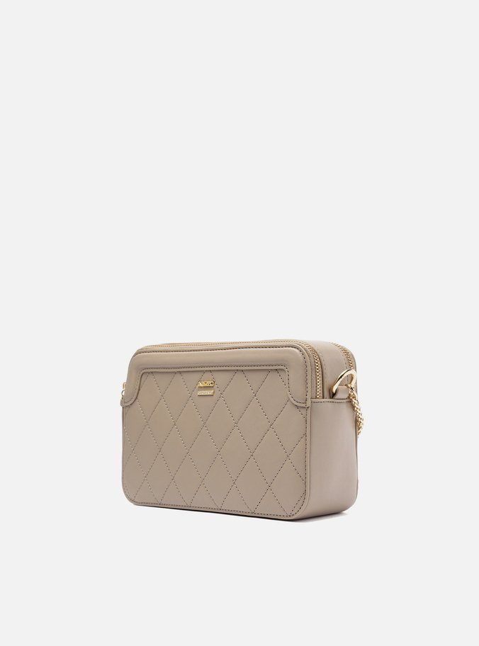 Bolsa Tiracolo Cinza Média