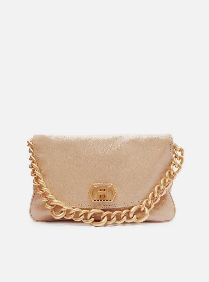 Bolsa Tiracolo Branca Couro Amélia Grande