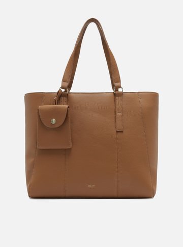 Bolsa Marrom Shopping Grande
