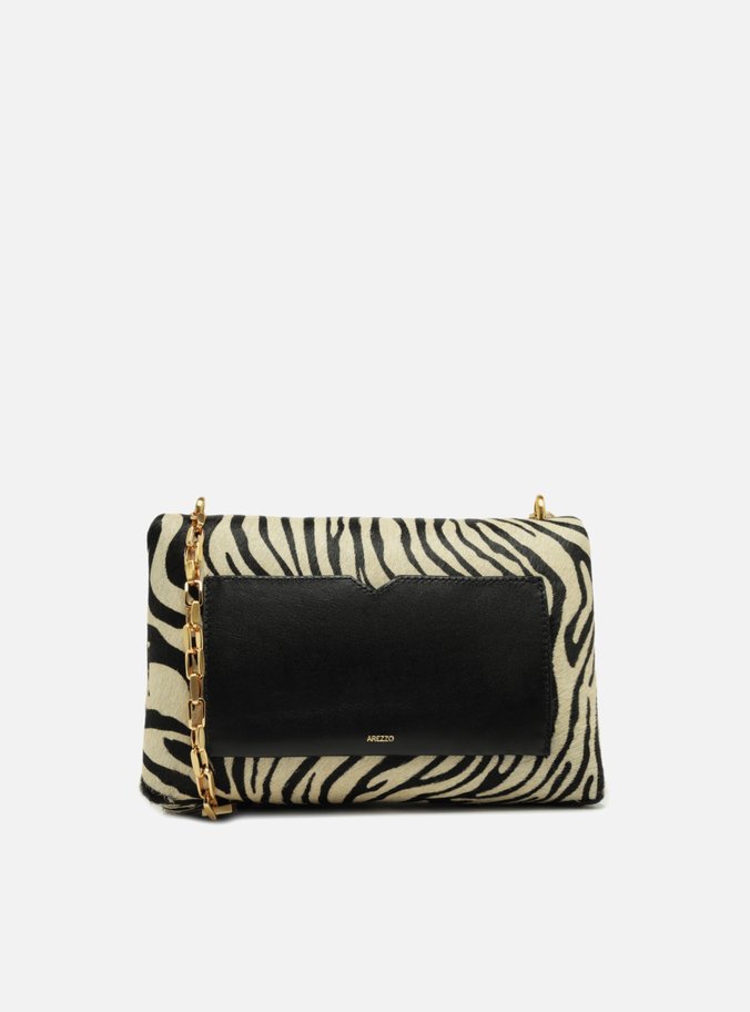 Bolsa Tiracolo Animal Print Média Esfera Cubo