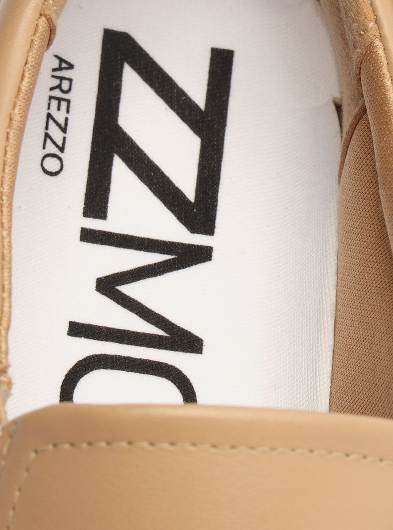 Tênis Slip On Couro Flatform Elástico Nude — foto 7