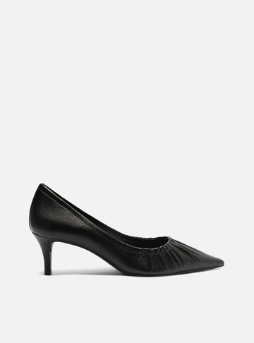 Scarpin Salto Baixo Preto