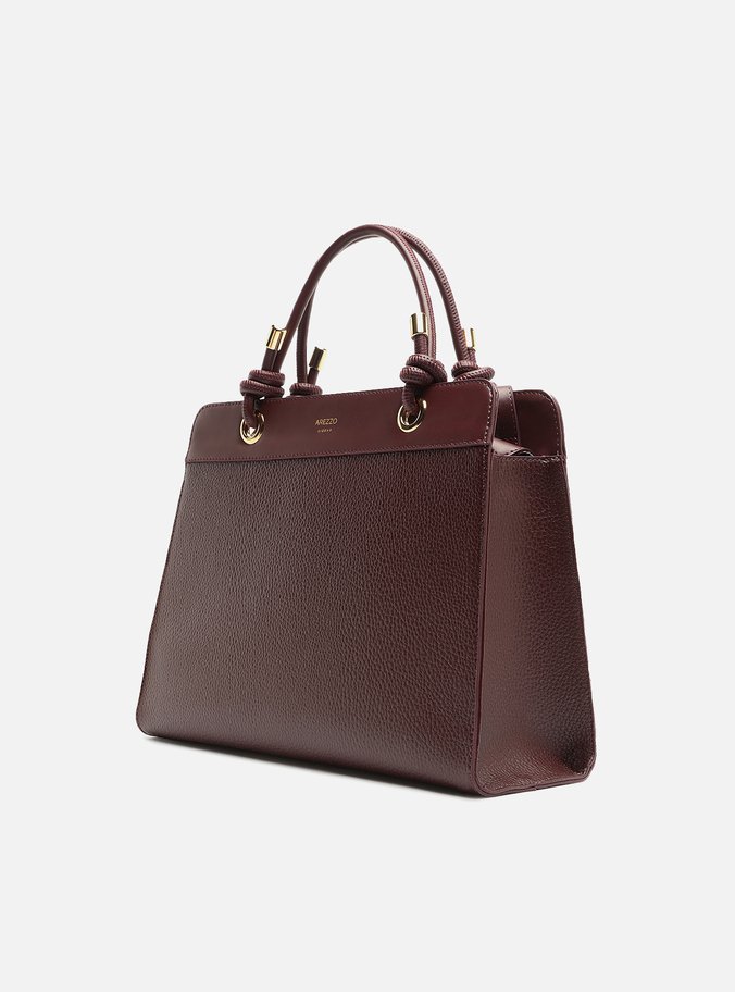 Bolsa Tote Marrom Média Enrolados