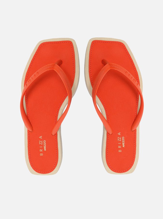 Chinelo de Dedo Vermelho Square Recouro Brizza