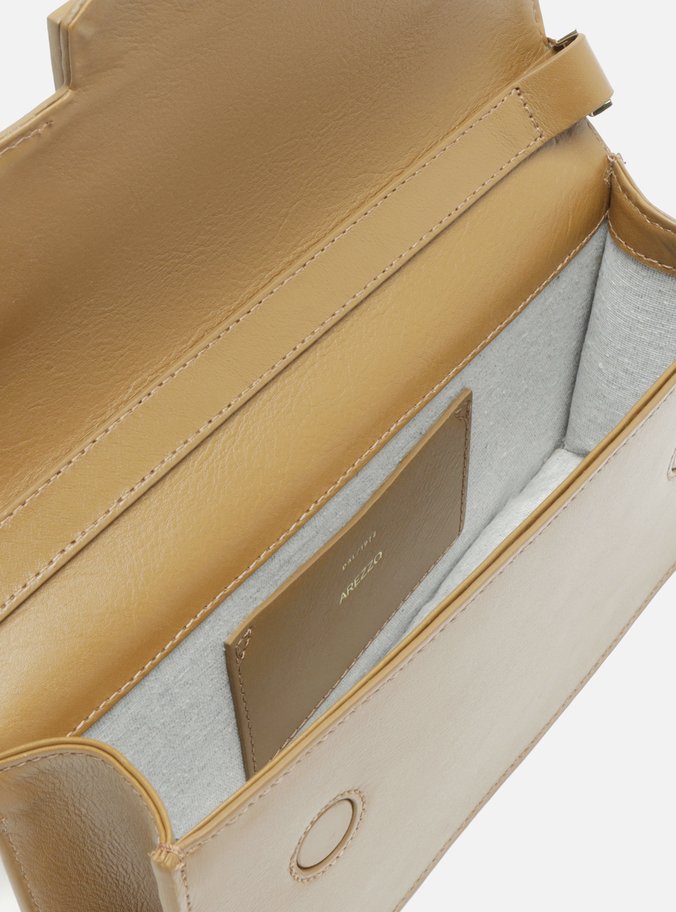 Bolsa Tiracolo Marrom Couro Western Pequena