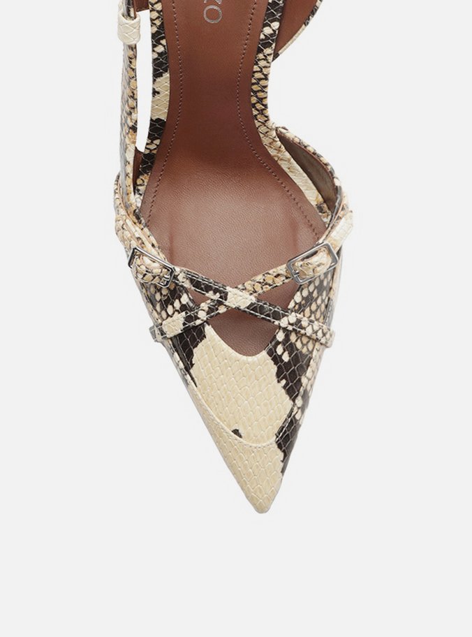 Scarpin Animal Print Salto Alto New Amélia