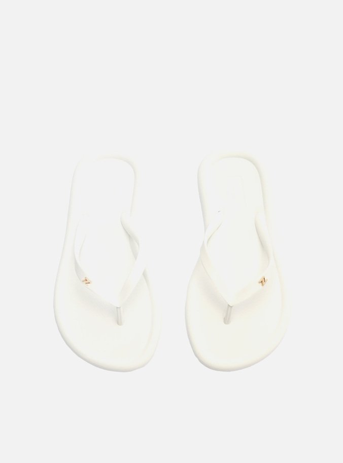 Chinelo de Dedo Branco Tiras Bold Brizza