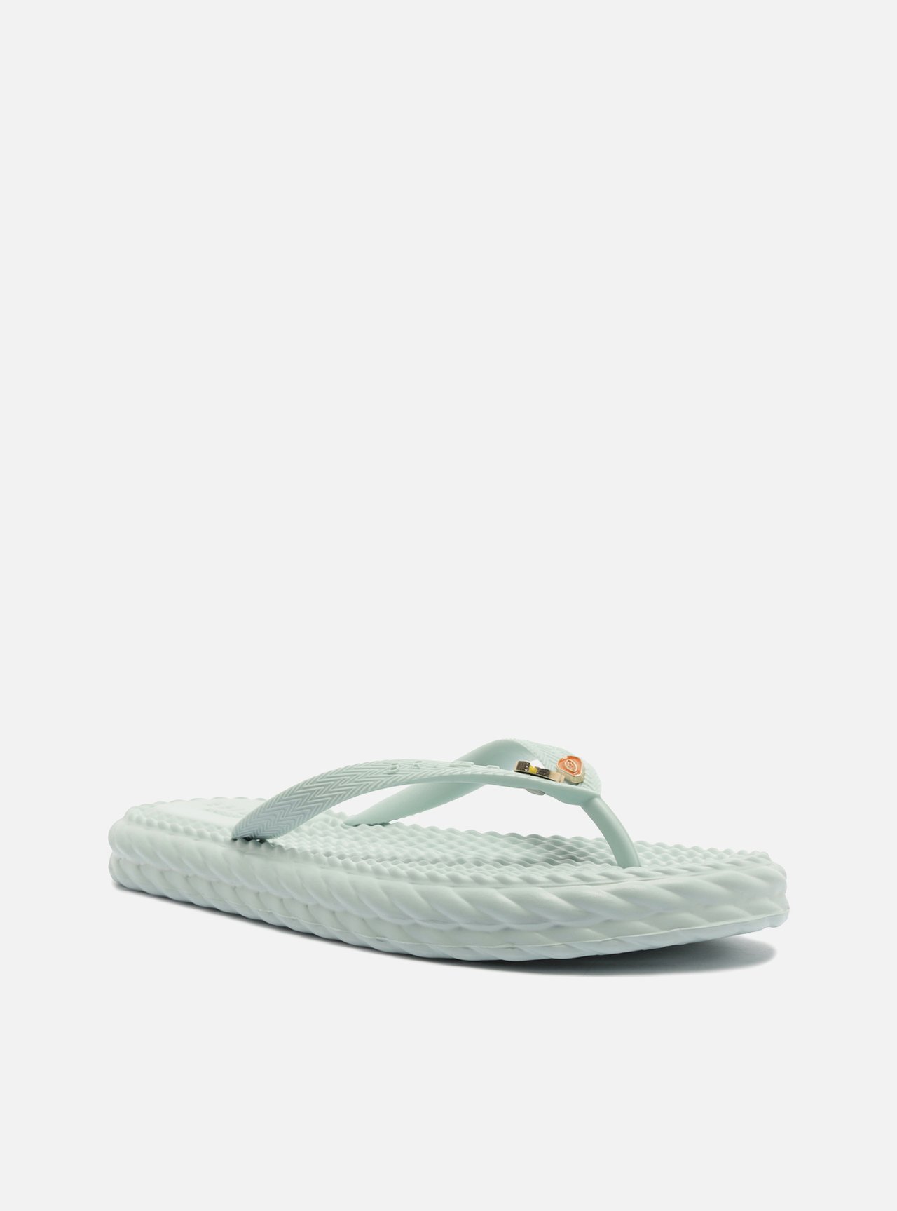 Chinelo de Dedo Azul Flatform Brizza — foto 2