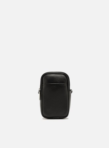 Arezzo — Mini Bolsa Preta Tina Porta-Celular