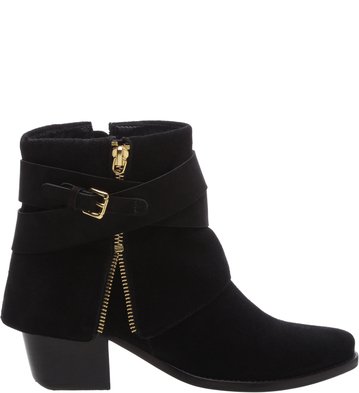 Bota Nobuck New Boho Preta
