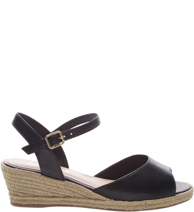 Sandália Suede Tratorada Baixa Preto