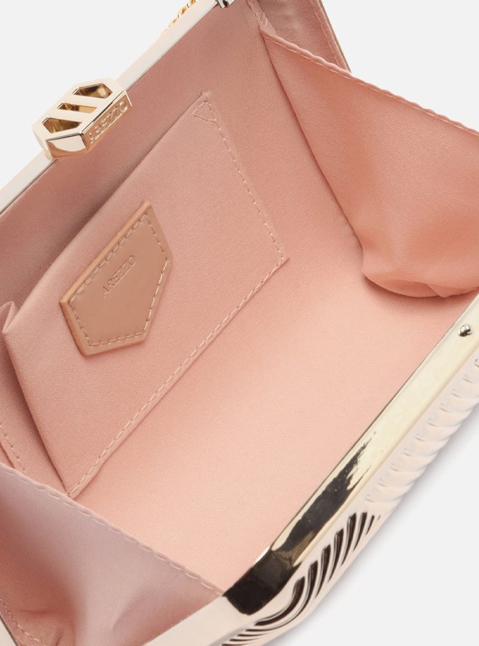 Bolsa Tote Dourada Pequena Metal