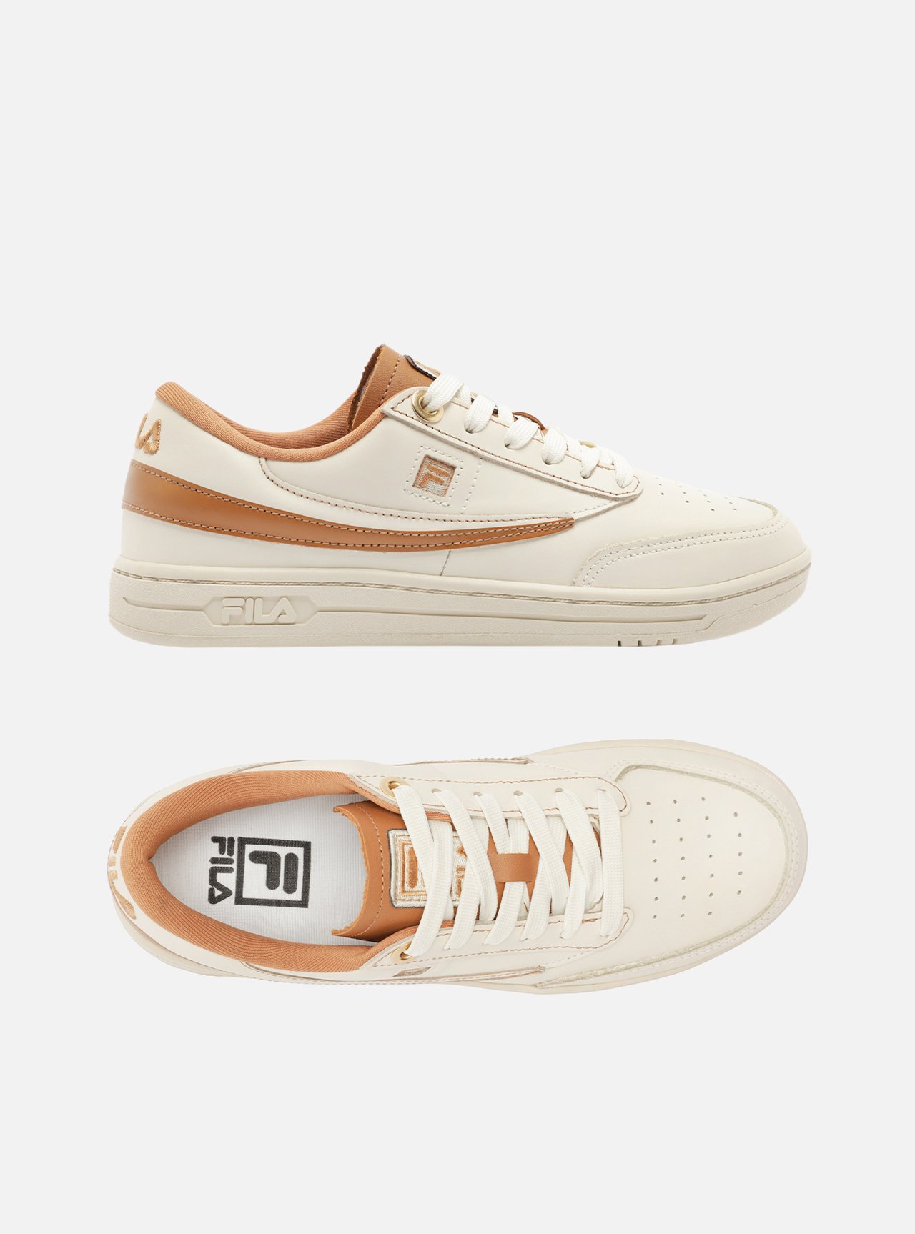 Tênis Branco Casual Arezzo Fila — foto 5