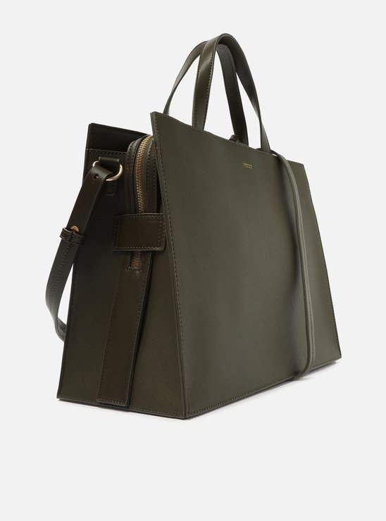 Bolsa Tote Verde Oliva Grande
