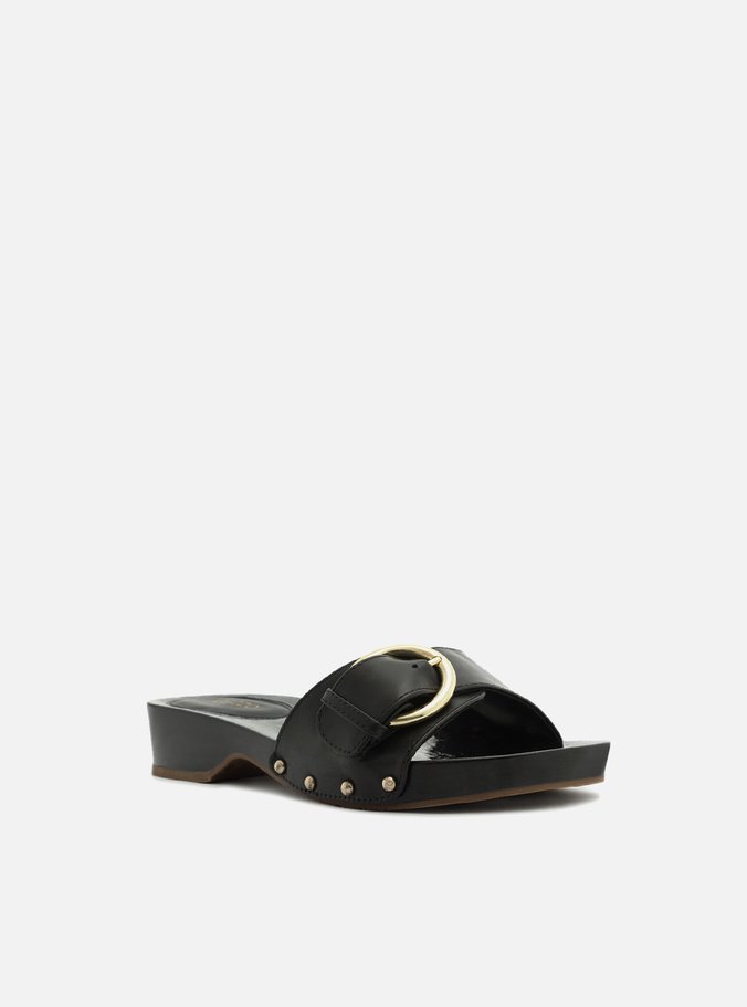 Sandália Preta Flatform