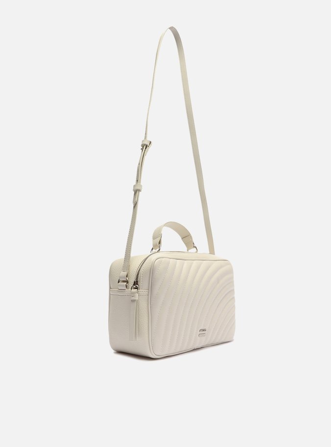 Bolsa Tiracolo Branca Elisa Média Neo Blanc