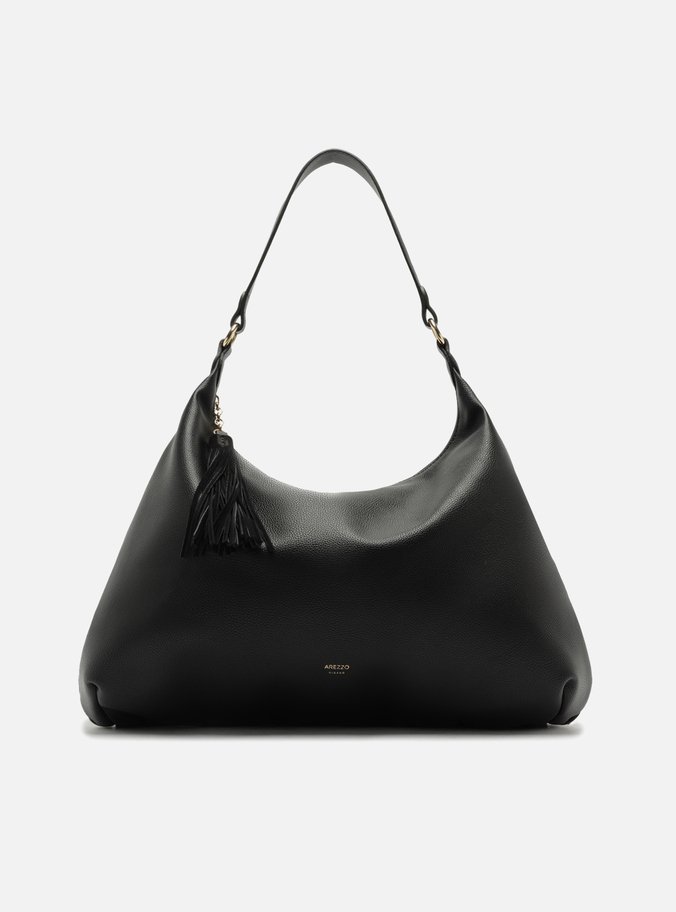 Bolsa Hobo Preta Grande Barbicacho