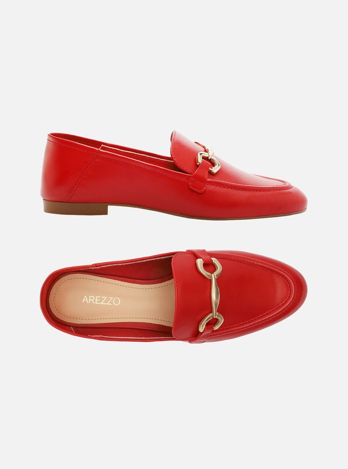 Mocassim sales arezzo vermelho