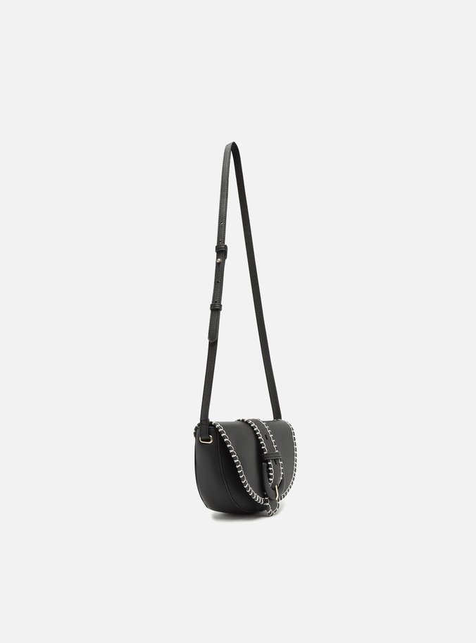 Bolsa Preto Tiracolo Pequena