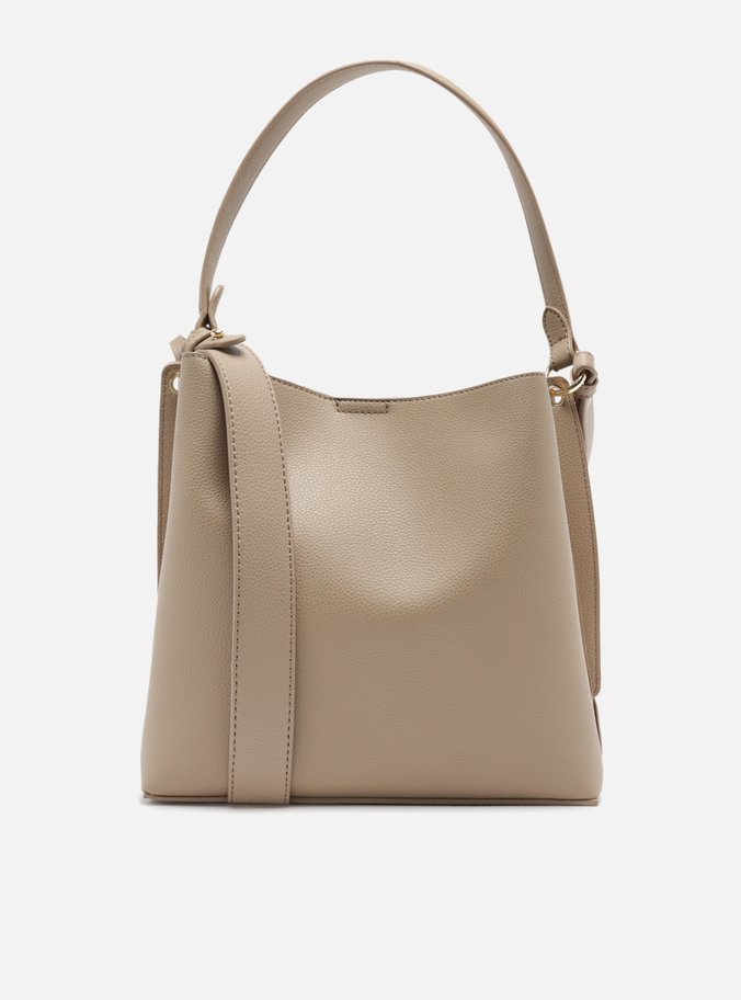 Bolsa Tote Cinza Grande