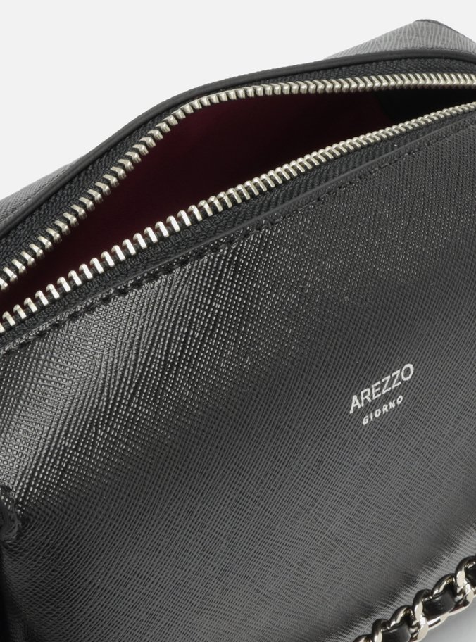 Bolsa Tiracolo Preta Pequena Corrente Extra
