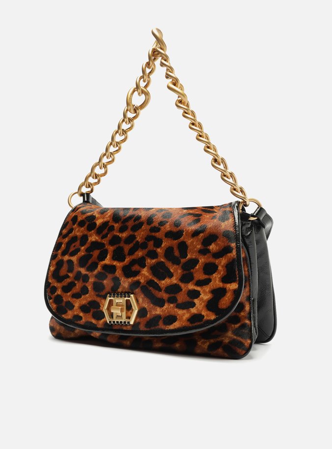 Bolsa Tiracolo Animal Print Amélia Grande