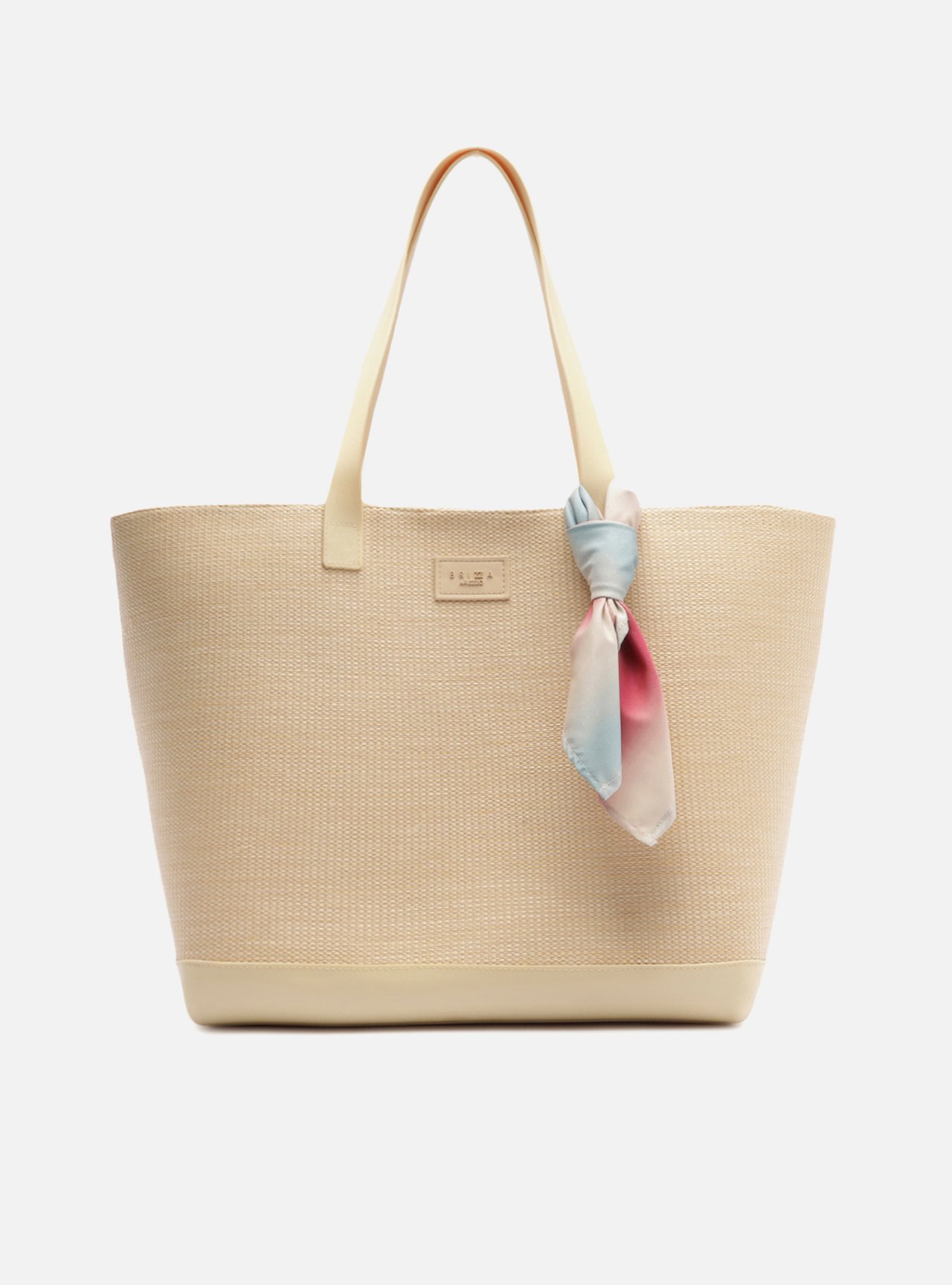 Bolsa Shopping Off-White Tramada Grande Lenço — foto 1