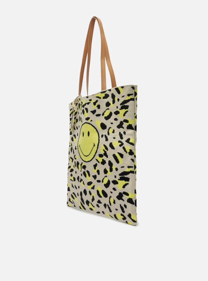 Bolsa Shopping Animal Print Rio Grande Smiley