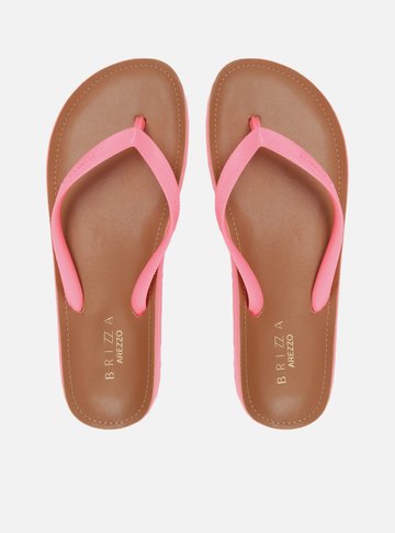 Chinelo de Dedo Rosa Fit Brizza