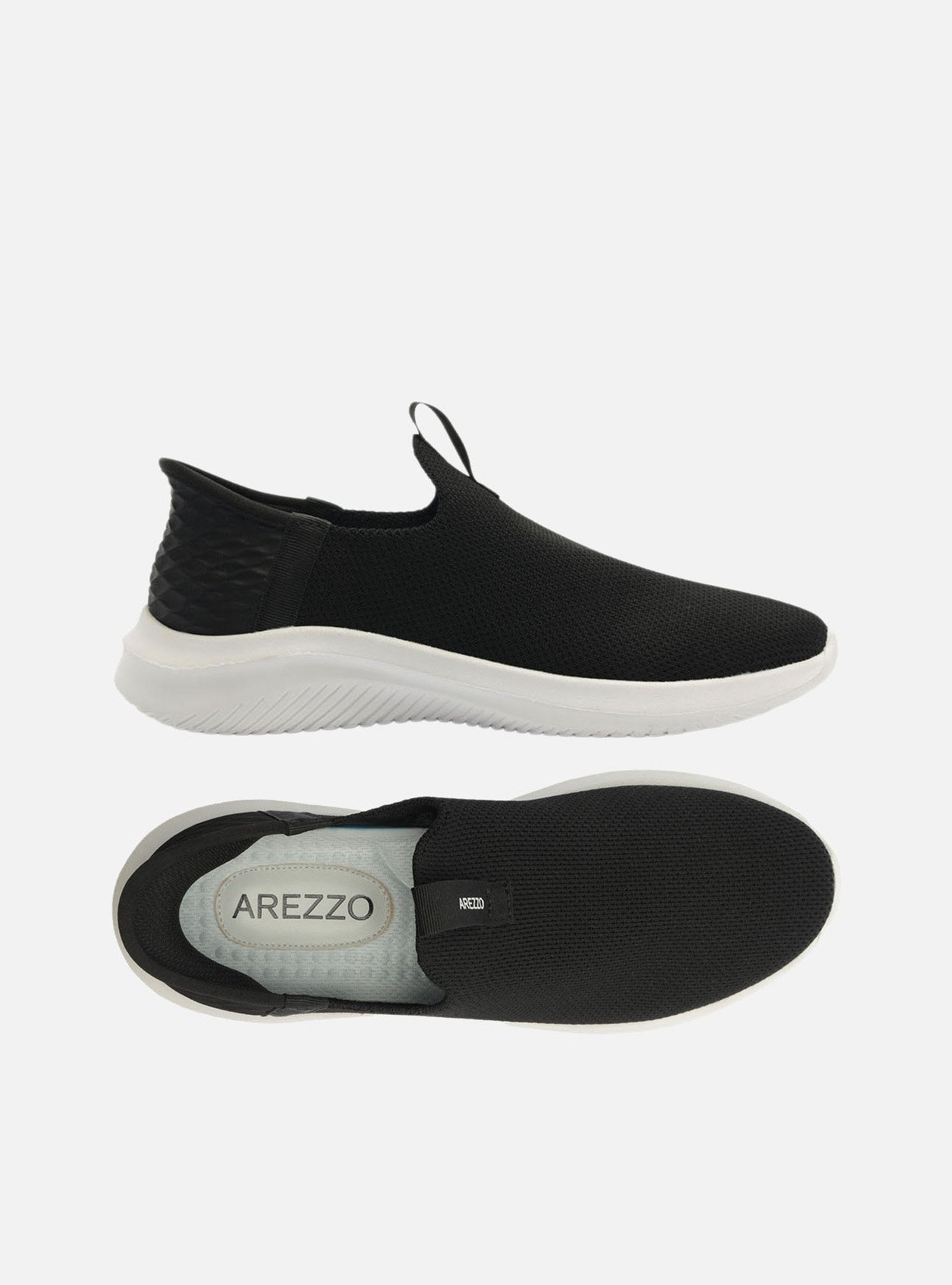 Tênis Preto Solado Esportivo Slip On — foto 5