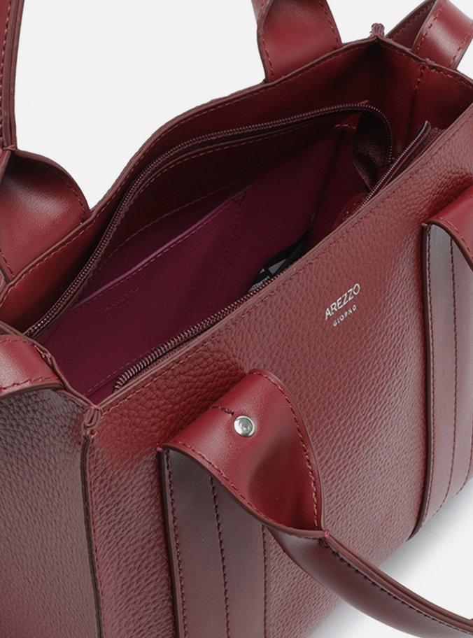 Bolsa Tote Vermelha Média