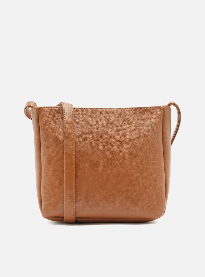 Bolsa Tiracolo Marrom Pequena