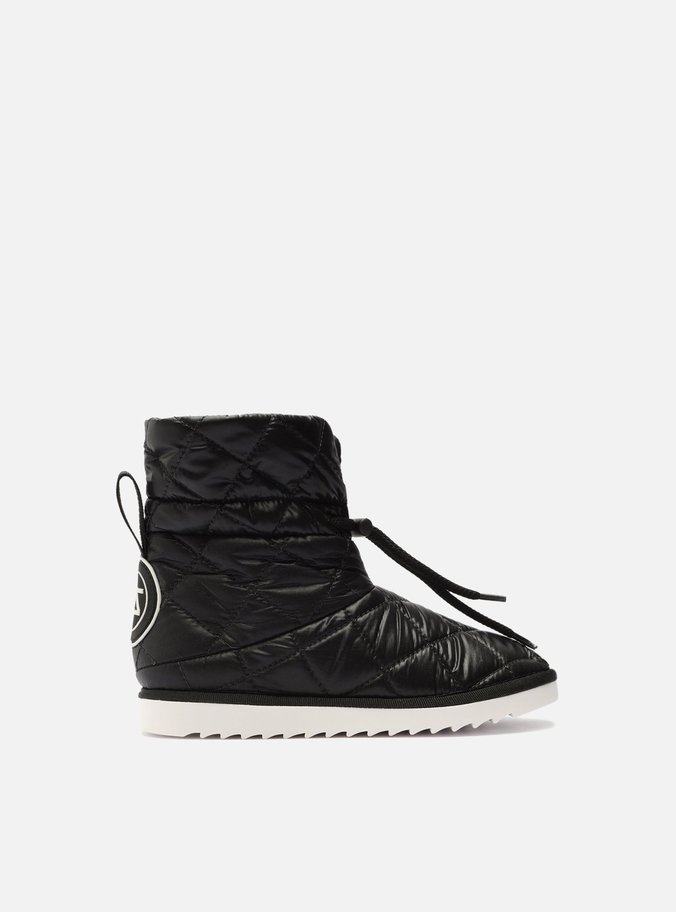Bota Infantil Preta Nylon Estofada