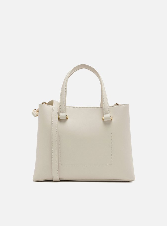 Bolsa Tote Branca Média Básica