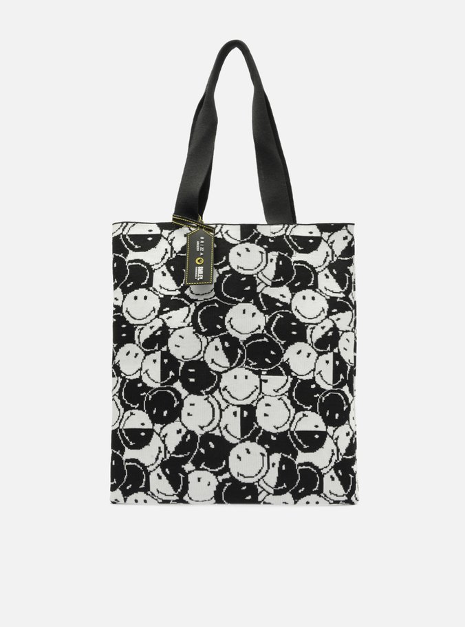 Bolsa Shopping Preta Duo Rio Grande Smiley
