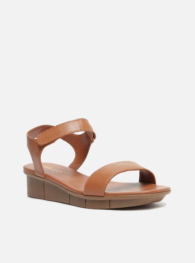 Sandália Plataforma Baixa Classic Marrom