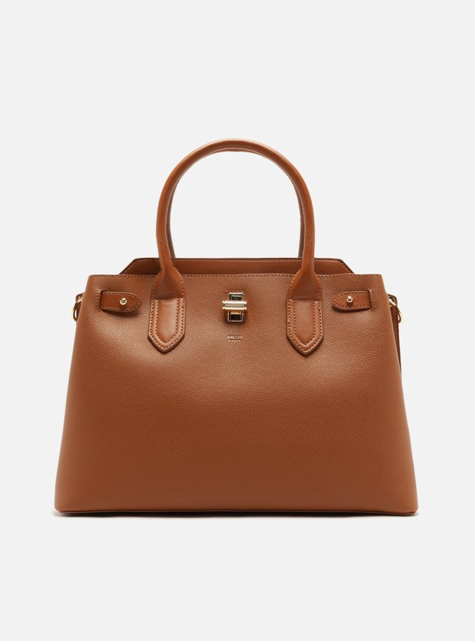 Bolsa Tote Marrom Grande Metais