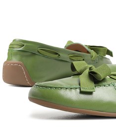 Mocassim Verde Sea Green Couro Francesca Mocassim Verde Sea Green Couro Francesca