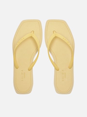 Chinelo de Dedo Amarelo Square Recouro Brizza